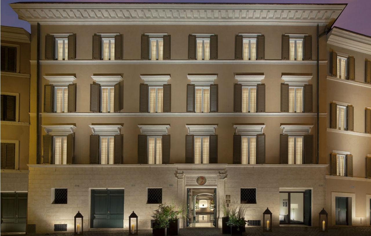 Palazzo Scanderbeg โรม ภายนอก รูปภาพ