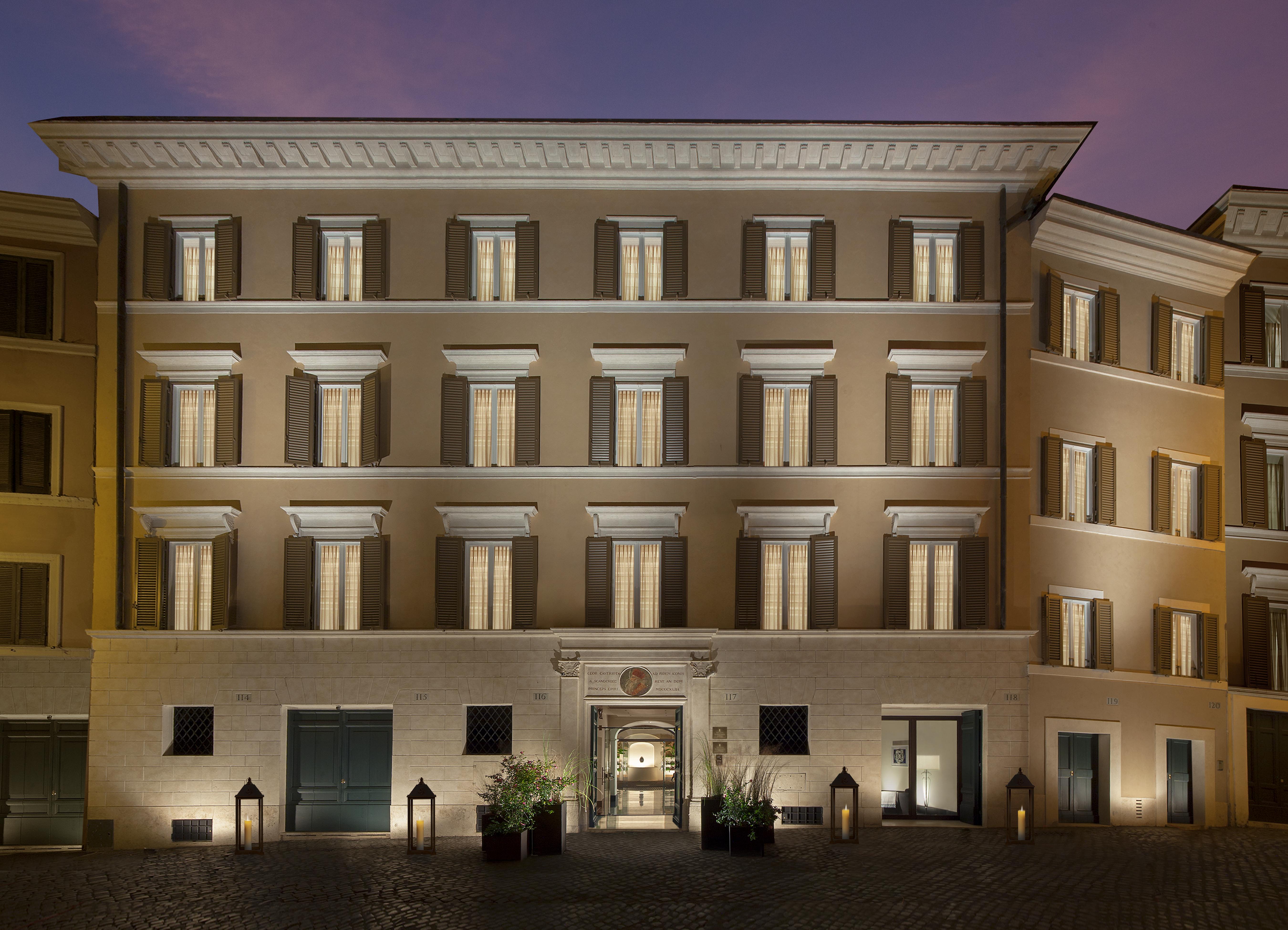 Palazzo Scanderbeg โรม ภายนอก รูปภาพ